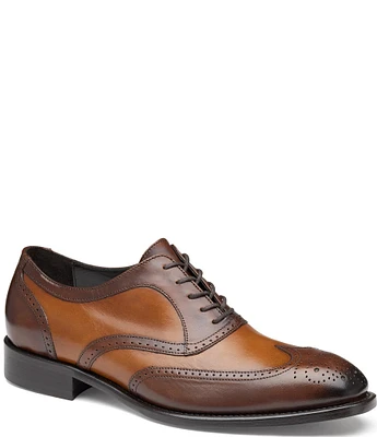 Johnston & Murphy Collection Men's Ellsworth Wingtip Oxfords