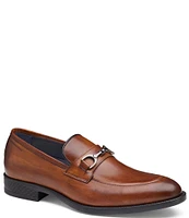 Johnston & Murphy Collection Men's Flynch Calfskin Bit Detail Loafers