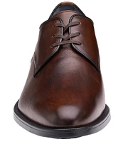 Johnston & Murphy Collection Men's Flynch Plain Toe Calfskin Oxfords