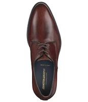 Johnston & Murphy Collection Men's Flynch Plain Toe Calfskin Oxfords