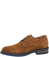 Johnston & Murphy Collection Men's Hartley Plain Toe Suede Oxfords