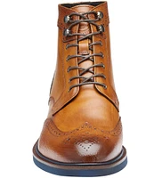 Johnston & Murphy Collection Men's Hartley Wingtip Boots