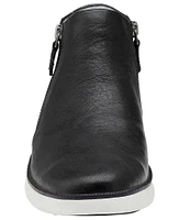 Johnston & Murphy Emery Leather Zip Sneaker Booties