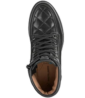 Johnston & Murphy Emmalynn Leather Quilted Hiker Booties