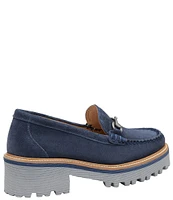 Johnston & Murphy Emmalynn Suede Bit Loafers