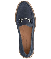 Johnston & Murphy Emmalynn Suede Bit Loafers