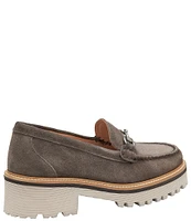 Johnston & Murphy Emmalynn Suede Bit Loafers