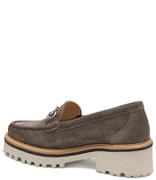 Johnston & Murphy Emmalynn Suede Bit Loafers