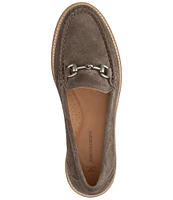 Johnston & Murphy Emmalynn Suede Bit Loafers