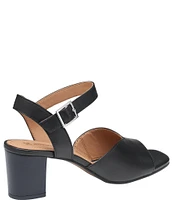 Johnston & Murphy Evelyn Leather Ankle Strap Sandals