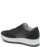 Johnston & Murphy Gracie Side Zip Platform Sneakers