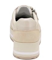 Johnston & Murphy Gracie Side Zip Platform Sneakers