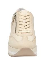 Johnston & Murphy Gracie Side Zip Platform Sneakers