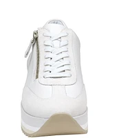 Johnston & Murphy Gracie Side Zip Platform Sneakers