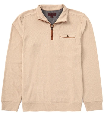 Johnston & Murphy Knit Quarter-Zip Pullover