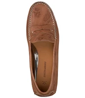 Johnston & Murphy Maggie Leather Driving Penny Loafers