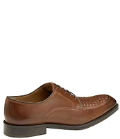 Johnston & Murphy Meade Woven Leather Lace-Up MocOxfords