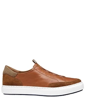 Johnston & Murphy Men's Anson Suede Stretch Lace-to-Toe Retro Sneakers