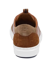 Johnston & Murphy Men's Anson Suede Stretch Lace-to-Toe Retro Sneakers