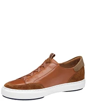 Johnston & Murphy Men's Anson Suede Stretch Lace-to-Toe Retro Sneakers