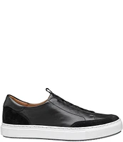 Johnston & Murphy Men's Anson Suede Stretch Lace-to-Toe Retro Sneakers