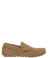 Johnston & Murphy Men's Athens Suede Penny Drivers