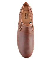 Johnston & Murphy Men's Bowling Venetian Leather Slip-On Shoes