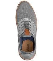 Johnston & Murphy Men's Braydon Knit Plain Toe Oxford Sneakers