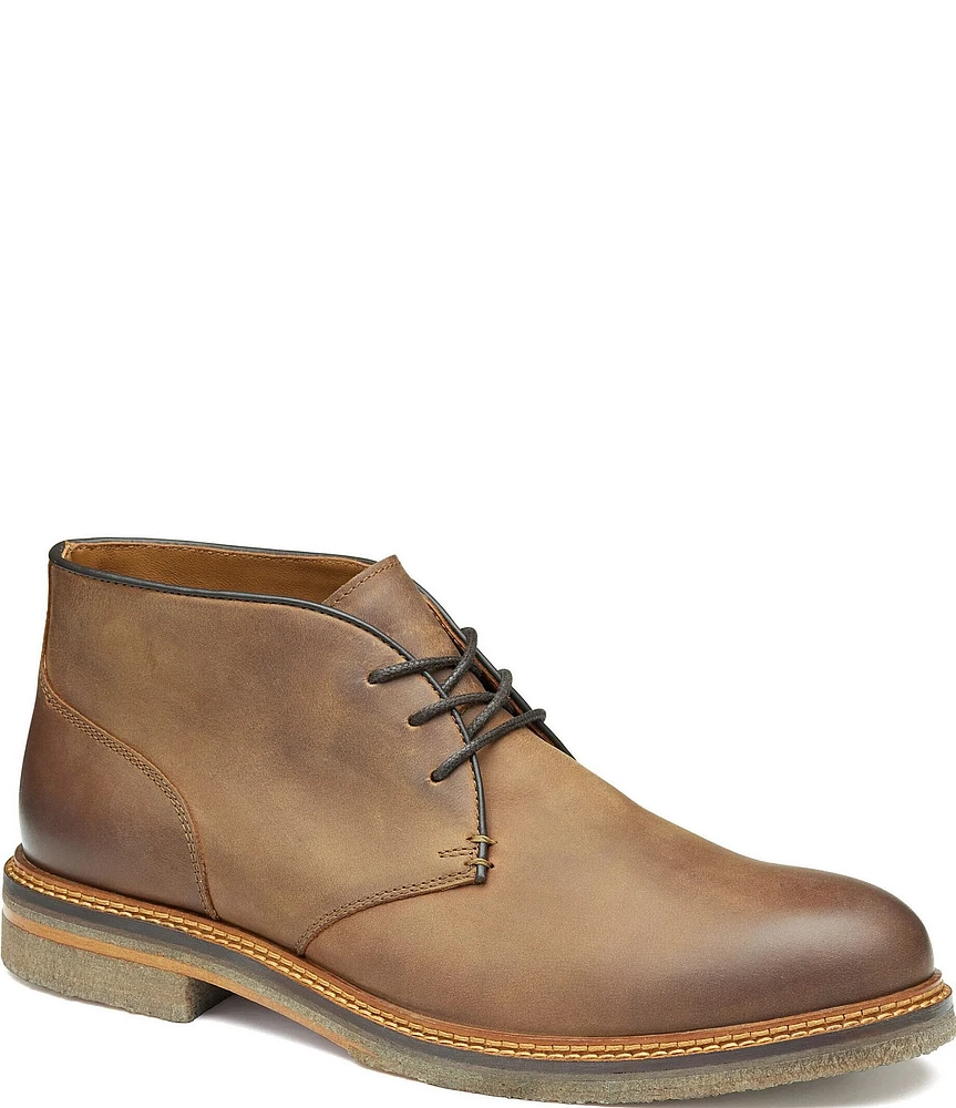 Johnston & Murphy Men's Calder Leather Chukka Boots