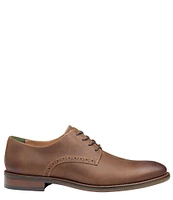 Johnston & Murphy Men's Conard 2.0 Plain Toe Oiled Leather Oxfords