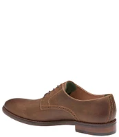 Johnston & Murphy Men's Conard 2.0 Plain Toe Oiled Leather Oxfords