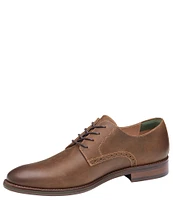 Johnston & Murphy Men's Conard 2.0 Plain Toe Oiled Leather Oxfords