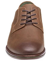 Johnston & Murphy Men's Conard 2.0 Plain Toe Oiled Leather Oxfords