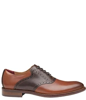 Johnston & Murphy Men's Conard 2.0 Saddle Oxfords