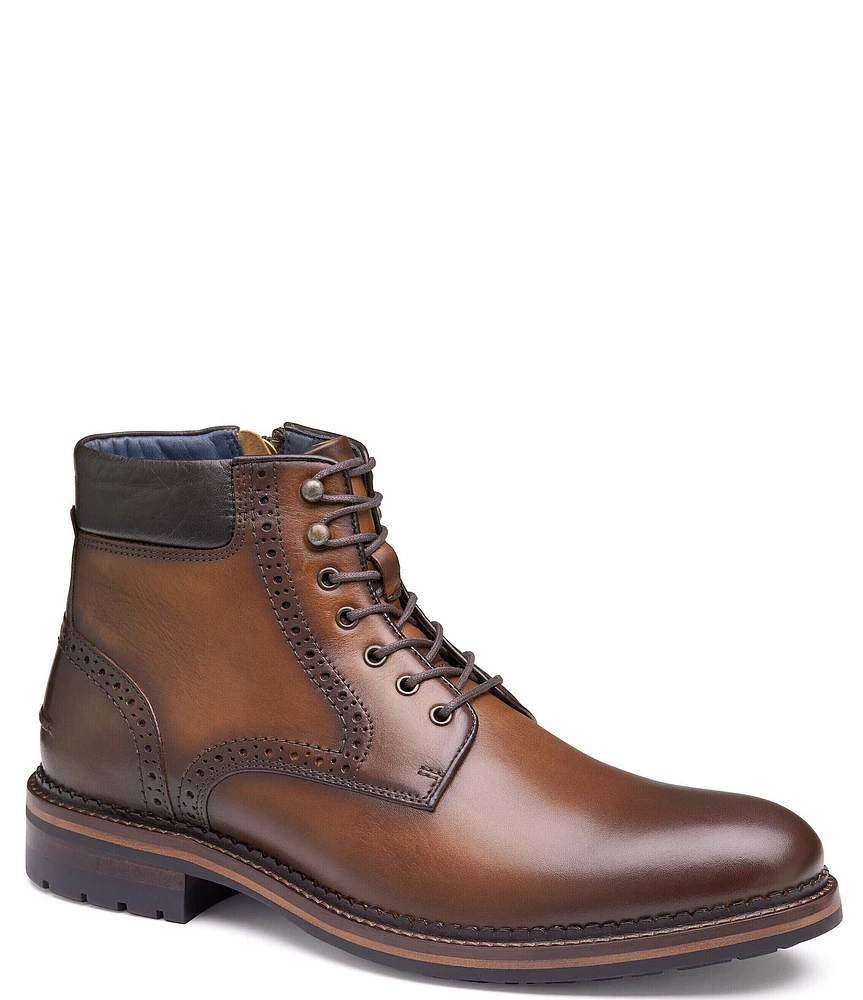 Johnston & Murphy Men's Connelly Plain Toe Boots