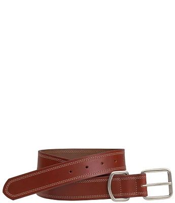 Johnston & Murphy Men's Doublestitch Belt