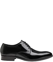 Johnston & Murphy Men's Gavney Patent Leather Plain Toe Oxfords