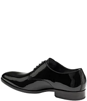 Johnston & Murphy Men's Gavney Patent Leather Plain Toe Oxfords