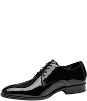 Johnston & Murphy Men's Gavney Patent Leather Plain Toe Oxfords