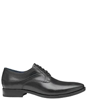 Johnston & Murphy Men's Gibbons Leather Plain Toe Oxfords