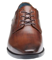 Johnston & Murphy Men's Gibbons Leather Plain Toe Oxfords