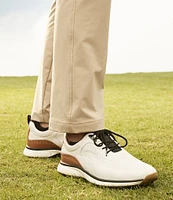 Johnston & Murphy Men's H1-Luxe Hybrid XC4 Waterproof Leather Golf Sneakers