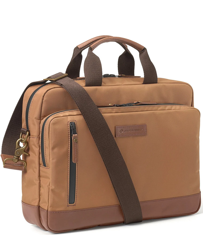Johnston & Murphy Men's Hudson Waterproof Briefcase