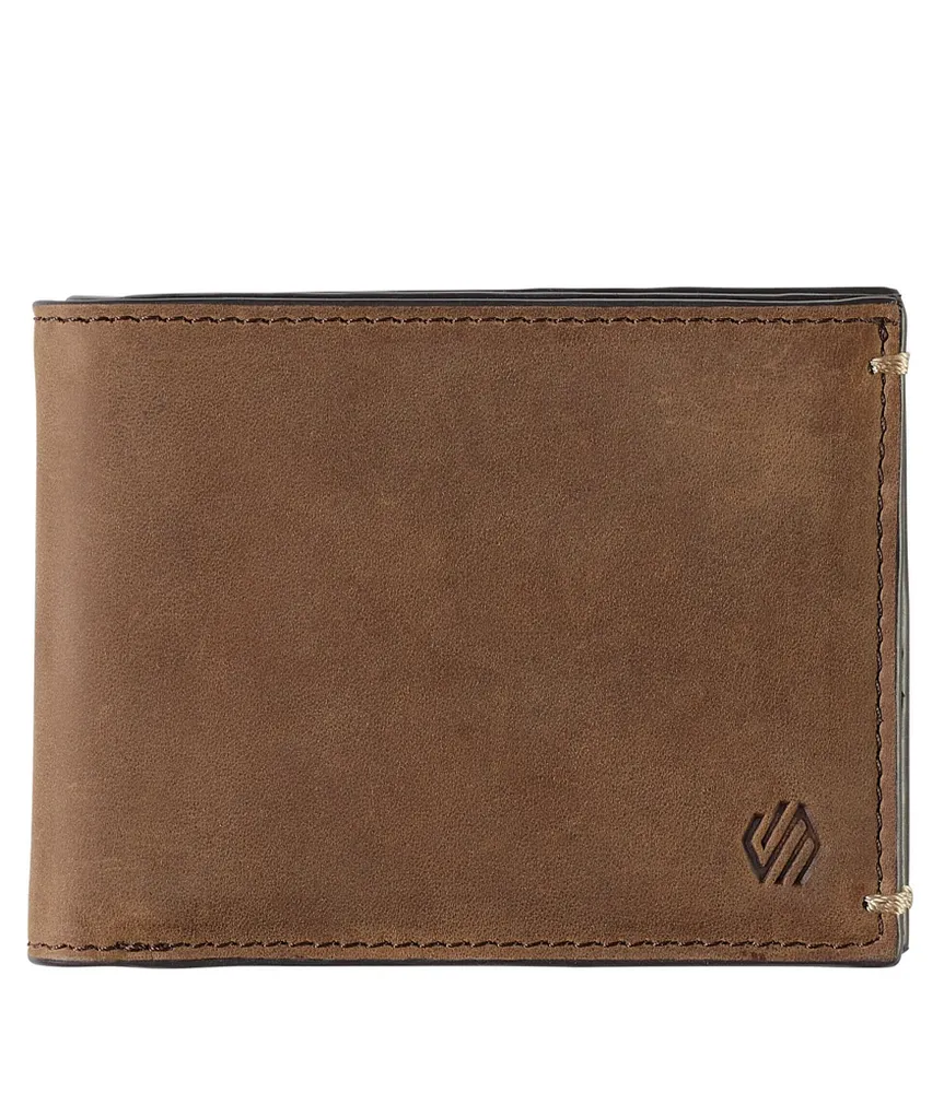 Johnston & Murphy Men's Jackson Tanned Leather Billfold Wallet