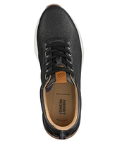 Johnston & Murphy Men's Kinnon Perforated Leather Slip-On Jogger Sneakers