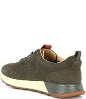 Johnston & Murphy Men's Kinnon Perforated Suede Jogger Sneakers