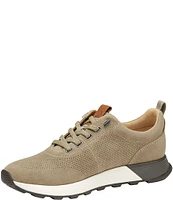 Johnston & Murphy Men's Kinnon Perforated Suede Jogger Sneakers