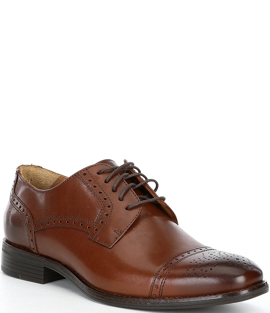 Johnston & Murphy Men's Lewis Cap Toe Oxfords