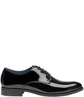 Johnston & Murphy Men's Lewis Patent Leather Plain Toe Oxfords