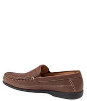 Johnston & Murphy Men's Locklin Woven Venetian Leather Loafers